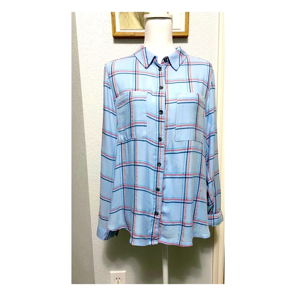 Pilcro & the Letterpress Cate Classic Button Down